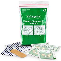 Cederroth Salvequick Plasters & Wound Cleanser