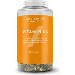 Myvitamins Vitamin D3 180 stk