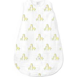 Swaddle Designs Zzzipme Size 12-18M Giraffes Muslin Sleep Sack In Yellow Yellow 12-18 Months