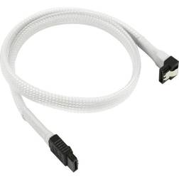 Nanoxia SATA-kabel 90° stikforbindelse, haspet 0.5m