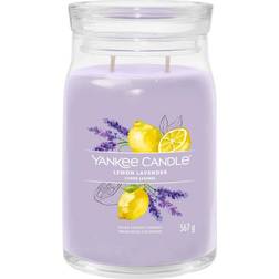 Yankee Candle Lemon Lavender Violet Duftlys 567g