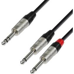 Adam Hall Cable REAN 6.3 stereo to 2 mono 3 K4 YVPP