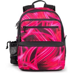 Jeva Square Backpack - Pink Lightning