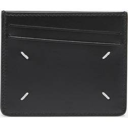 Maison Margiela Men's 5-Slot Smooth Leather Card Holder - Black