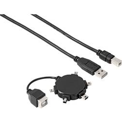 Hama Adapter Kit USB A-B Mini