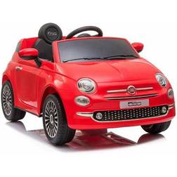 Pl Ociotrends El-bil til børn Fiat 500 30W 113 x 67,5 x 53 cm MP3 Rød 6 V Med fjernbetjening
