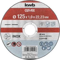 Kwb Skæreskive cut-fix (Ø125x1,0mm)