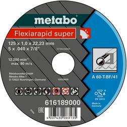 Metabo 4007430083166 616188000 Kvalitetsklasse A 60-T A 46-T Flexiarapid Super stål
