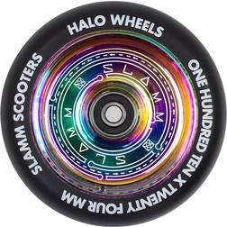 Slamm Halo Deep Dish Neochrome Hjul Til Løbehjul Neochrome One size Unisex Adult, Kids, Newborn, Toddler, Infant
