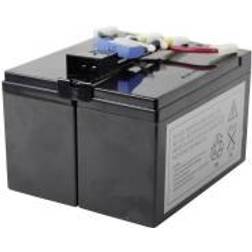 Conrad energy RBC48 UPS-systembatteri Erstatter original-batteri RBC48 Passer til APC