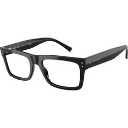 Giorgio Armani AR 7232 5001, including lenses, RECTANGLE Glasses, MALE