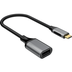 Iiglo USB-C USB-A adapter Space grey aluminium