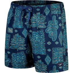 Speedo Men's Printed Leisure 16" Swim Shorts
