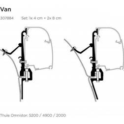 Thule Van Wall Mount Awning Adapter
