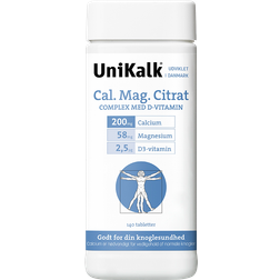 Unikalk Cal Mag Citrat 140 stk