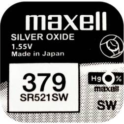 Maxell batterier Type SR521SW 379 1 stk. 1.55V