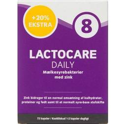 Lactocare Daily M Zink 72 stk