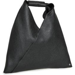 MM6 Maison Margiela Small Leather Japanese Tote Bag Os Black