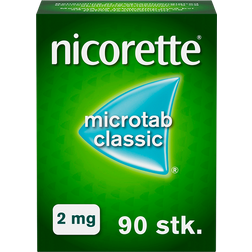 Nicorette Microtab Classic 2mg 90 stk Tablet