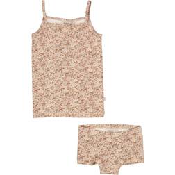 Wheat Underwear Soffia - Pale Lilac Flowers