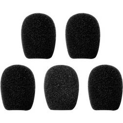 Sena 20s/smh10/smh5/smh3/sph10 Microphone Sponges 5 Units Micro Cap Black