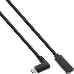 InLine Vinklet USB-C 3.2 Gen.2 forlængerkabel