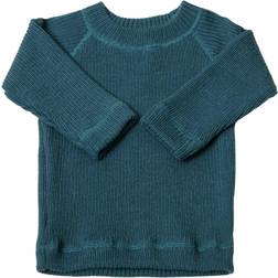 Joha Kid's Rib Knit Sweater - Dark Blue
