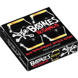 Bones Bushing Hardcore Medium Black/Yellow Pack 91A Sort One size Unisex Adult, Kids, Newborn, Toddler, Infant