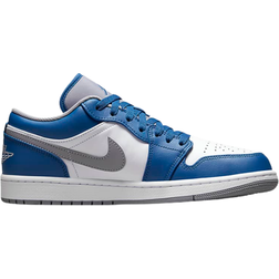 Nike Air Jordan 1 Low M - True Blue/White/Cement Grey