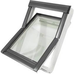 Velux GGU 0066 FK08 Aluminium, Træ Vendevindue Vindue med 3-lags glas