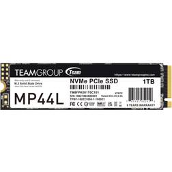 TeamGroup MP44L M.2 2280 1TB PCIe 4.0 x4 with NVMe 1.4 Internal Solid State Drive (SSD) TM8FPK001T0C101