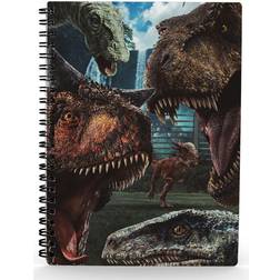 SD Toys Jurassic World Notebook with 3D-Effect Selfie