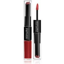 L'Oréal Paris Lip make-up Læbestift Infaillble 2-Step Lipstick 502 Red to Stay 5,70 g