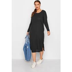 Yours Ribbed Midi Dress
