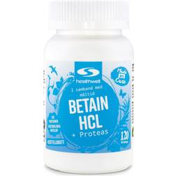 Healthwell Betain HCL 120 stk
