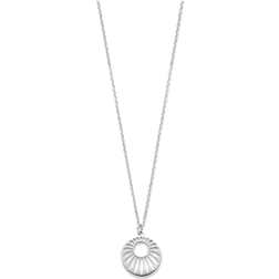 Spirit Icons Peacock Necklace - Silver
