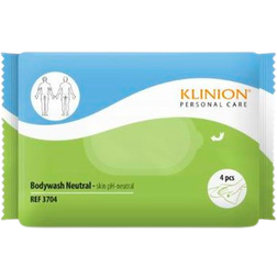 Klinion Bodywash Sengebadsservietter 4-pack