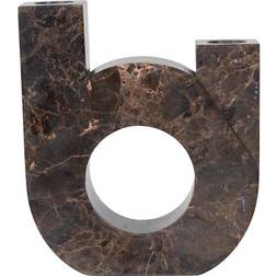 House Nordic Marble Lysestage 15cm