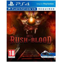 Until Dawn: Rush of Blood Sony PlayStation 4 Virtual Reality Fjernlager, 2-3 dages levering