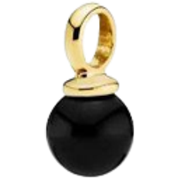 Izabel Camille New Pearly Pendant - Gold/Onyx