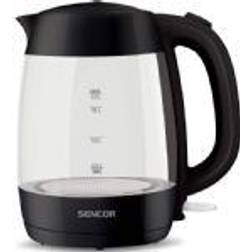 Sencor electric glass kettle, 1.7L, SWK7301BK