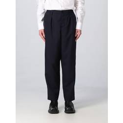 Marni Navy Cropped Trousers 00B99 BLUBLACK IT