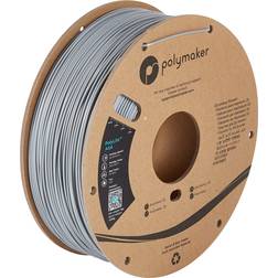 Polymaker ASA Filament 1.75mm Grey ASA, 1kg Heat Resistant Weather Resistant ASA 1.75 Cardboard Spool PolyLite ASA 3D Printer Filament Grey, Perfect for Printing Outdoor Functional Parts