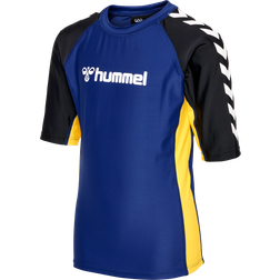 Hummel Bade-T-shirt HmlFIJI blå Drenge