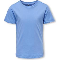 Only Regular Fit O Neck T-shirt - Blue/Provence (15281565-1247)