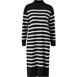 Vila Midi Knitted Dress - Black