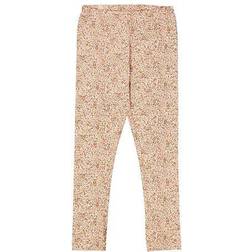 Wheat Jersey leggings - Rose Flowers (4853h/0853h-188-2475)