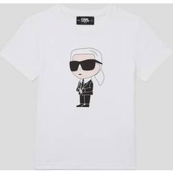 Karl Lagerfeld T-shirt Hvid m. Logo år (164) T-Shirt