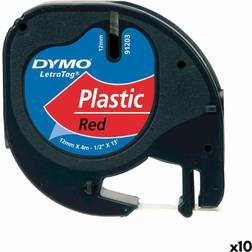 Dymo Tape for Labelling Machines 91203 LetraTag® Red