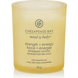 Chesapeake Bay Scented candle with wooden lid Pineapple Coconut Duftlys